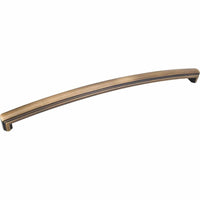 Delgado Appliance Handle, 18" C/C, Antique Brushed Satin Brass alt 0