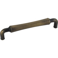Bremen 2 Pull, 128 mm C/C, Antique Brushed Satin Brass alt 0