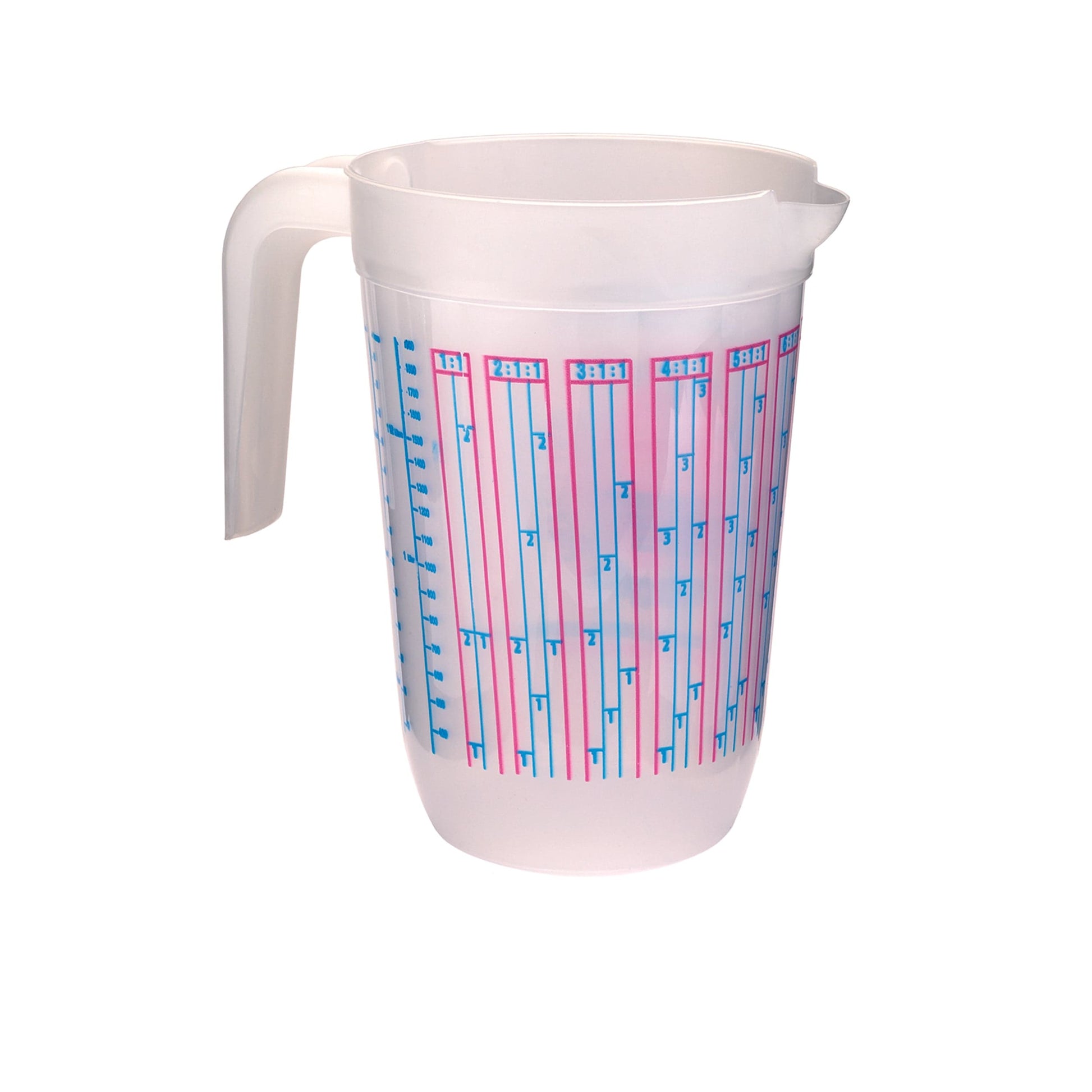 Mixing Pitcher Graduated 2-1/2 Quart alt 0