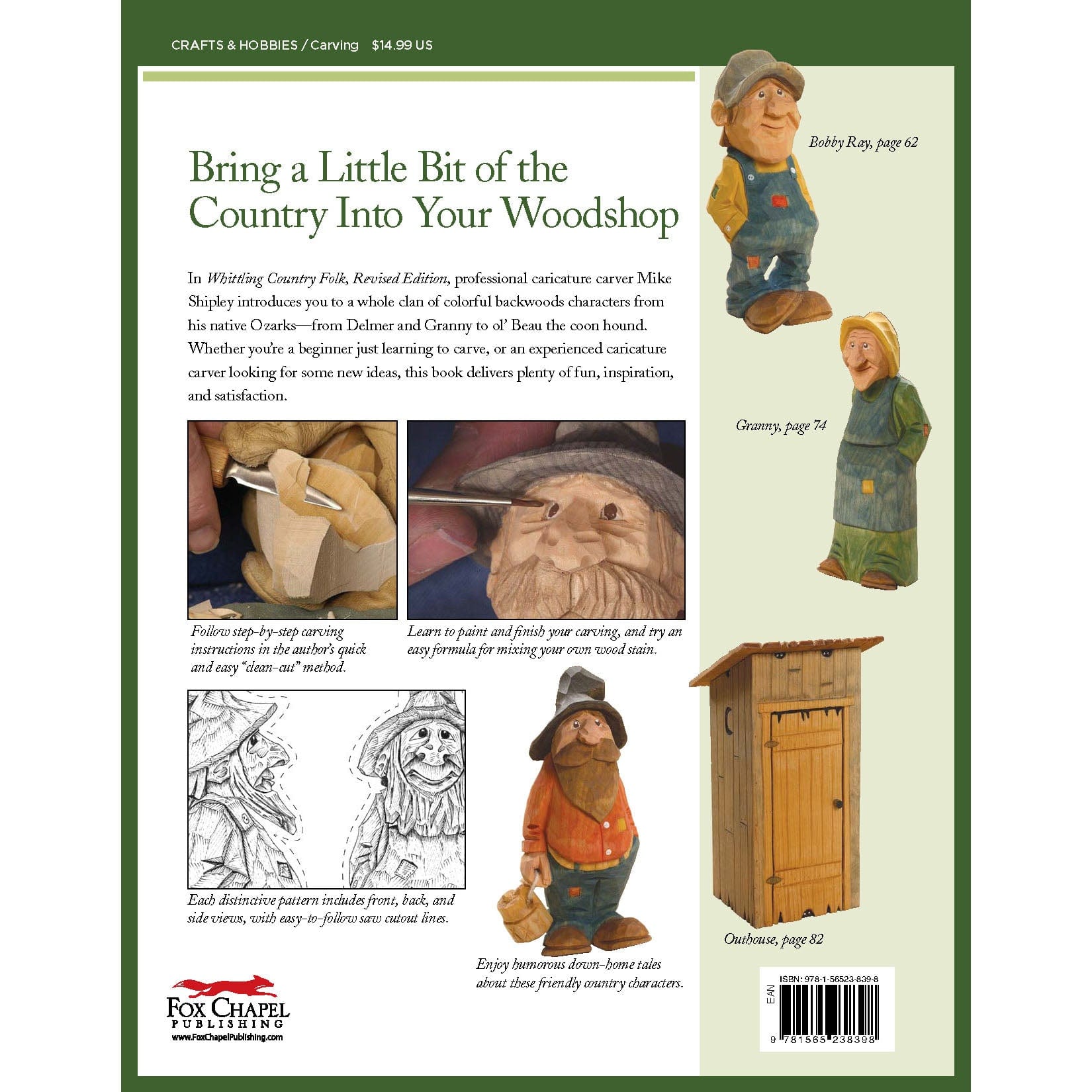 Whittling Country Folk, Revised Edition alt 0