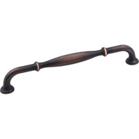 Tiffany Pull, 192 mm C/C, Brushed Oil Rubbed Bronze alt 0