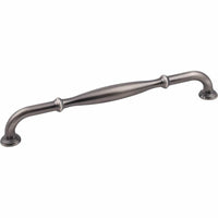 Tiffany Pull, 224 mm C/C, Finish  -Brushed Pewter alt 0