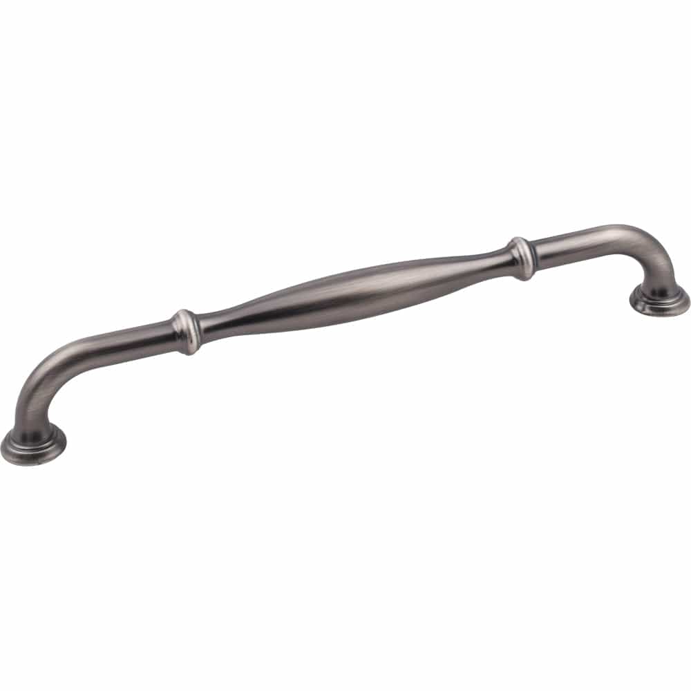 Tiffany Pull, 224 mm C/C, Finish  -Brushed Pewter alt 0