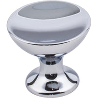 Rae Large Knob, 1-3/8" Dia., Polished Chrome alt 0