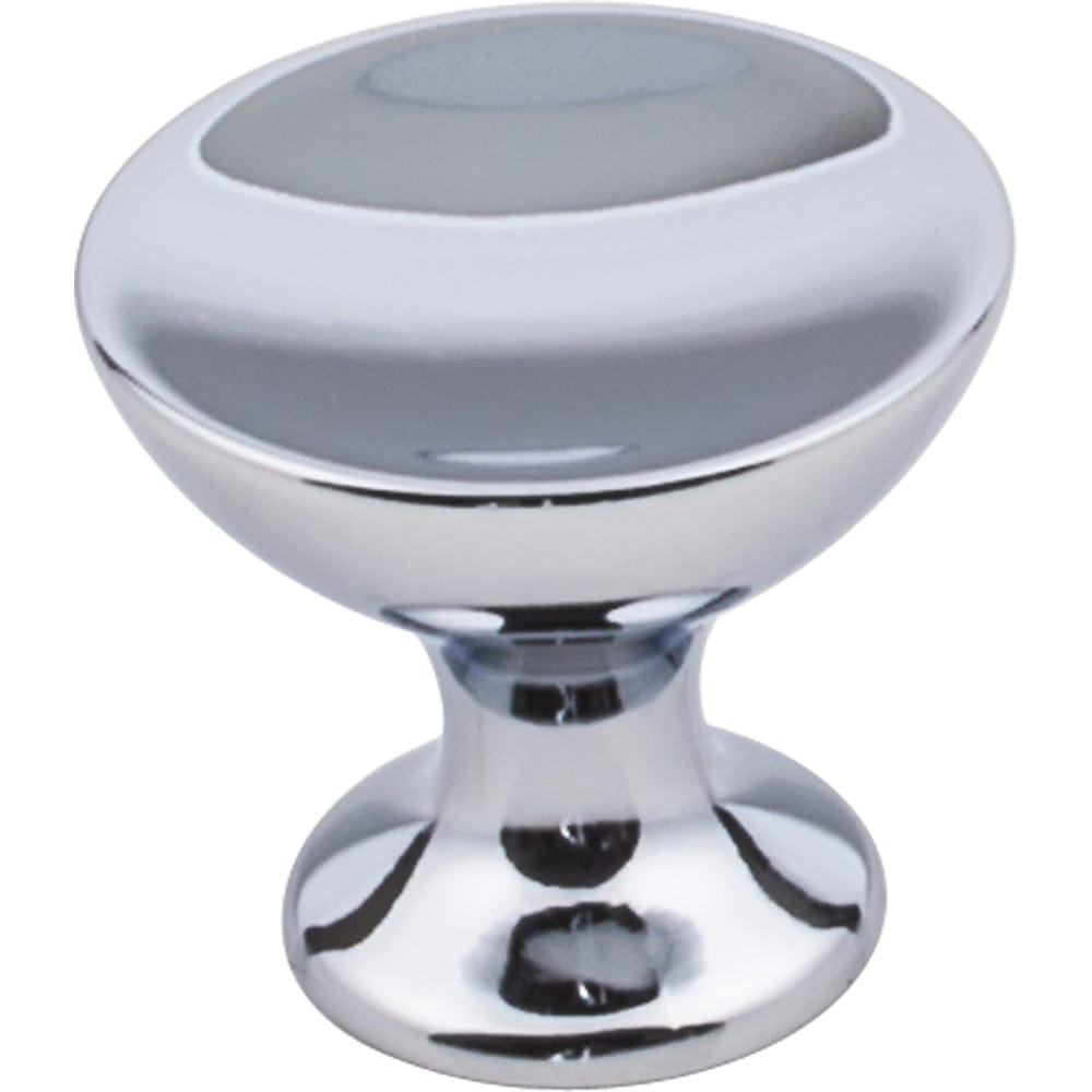 Rae Large Knob, 1-3/8" Dia., Polished Chrome alt 0
