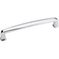 Milan 1 Plain Square Pull, 128 mm C/C, Polished Chrome alt 0