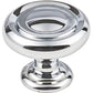 Bremen 1 Knob, 1-1/4" Dia.,  Polished Chrome alt 0