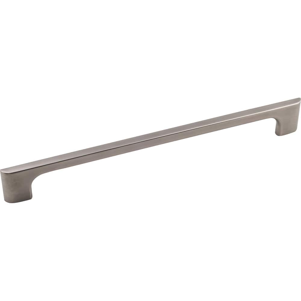 Leyton Pull, 224 mm C/C, Finish  -Brushed Pewter alt 0