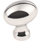 Bordeaux Knob, 1-3/16" O.L., Polished Nickel alt 0