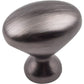 Merryville Large Knob, 1-1/4" O.L., Brushed Pewter alt 0