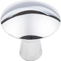 Zachary Knob, 1-1/16" Dia Polished Chrome alt 0