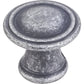 Chesapeake Knob, 1-3/16" Dia.,  Distressed Antique Silver alt 0