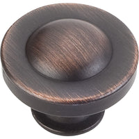 Cordova Knob, 1-1/4" Dia.,  Brushed Oil Rubbed Bronze alt 0
