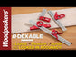 in-Dexable Combination Square System | Woodpeckers Woodworking Tools