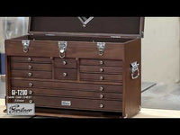 GI-T24-D Dark Oak 11-Drawer Chest