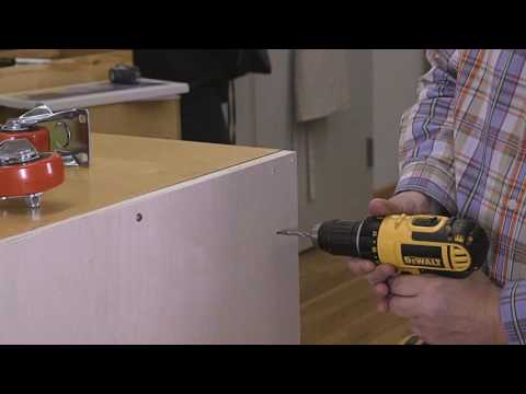 3" HD Caster - Double Locking - Swiveling - 3/8" Threaded Spindle alt 999