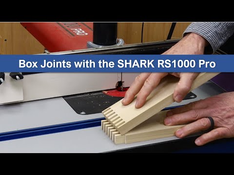 Box Joint App on Shark RS1000 Pro