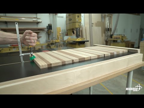 One-Clamp Glue Up Jig featuring MATCHFIT Dovetail Clamp AP